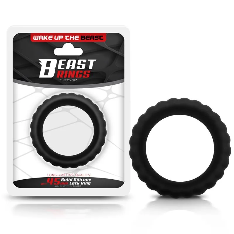 Anel Peniano Silicone Sólido 4,5 cm Beast