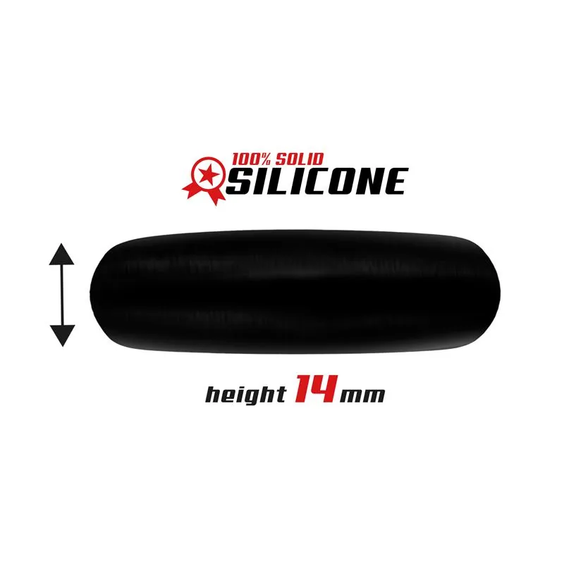 Anel Peniano Silicone Sólido Beast Rings Preto 5 cm — vista 3 de 3
