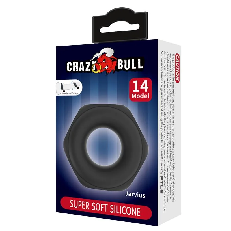 Anel Peniano Jarvius em Silicone Crazy Bull — vista 7 de 7