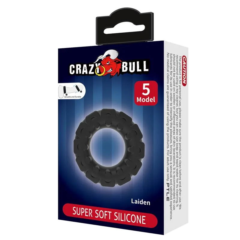 Anel Peniano Laiden em Silicone Crazy Bull — vista 7 de 7