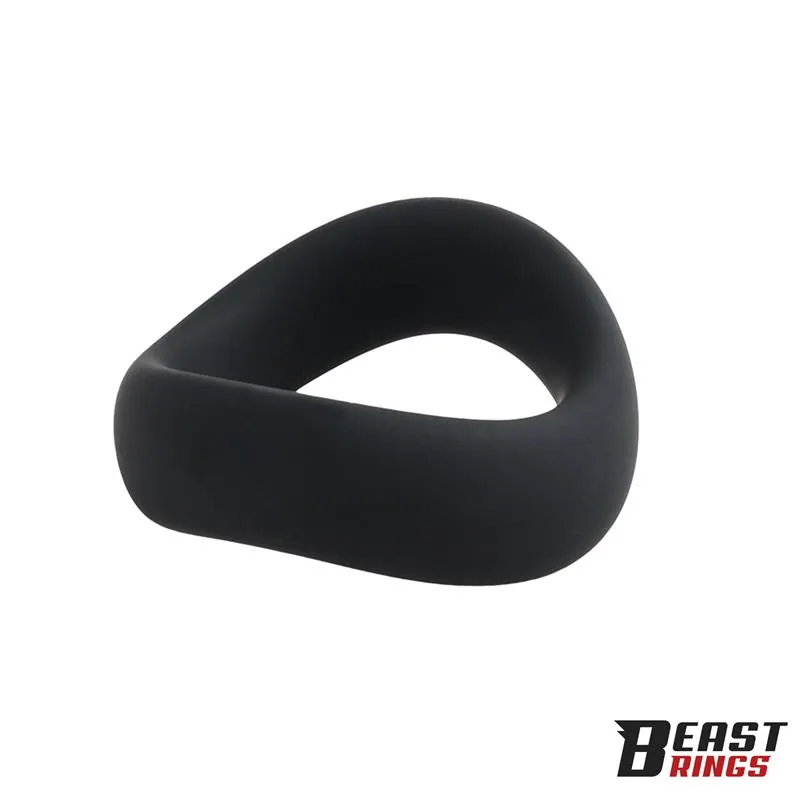 Anel Peniano em Silicone Sólido Beast Rings 50 mm Tamanho L — vista 3 de 5