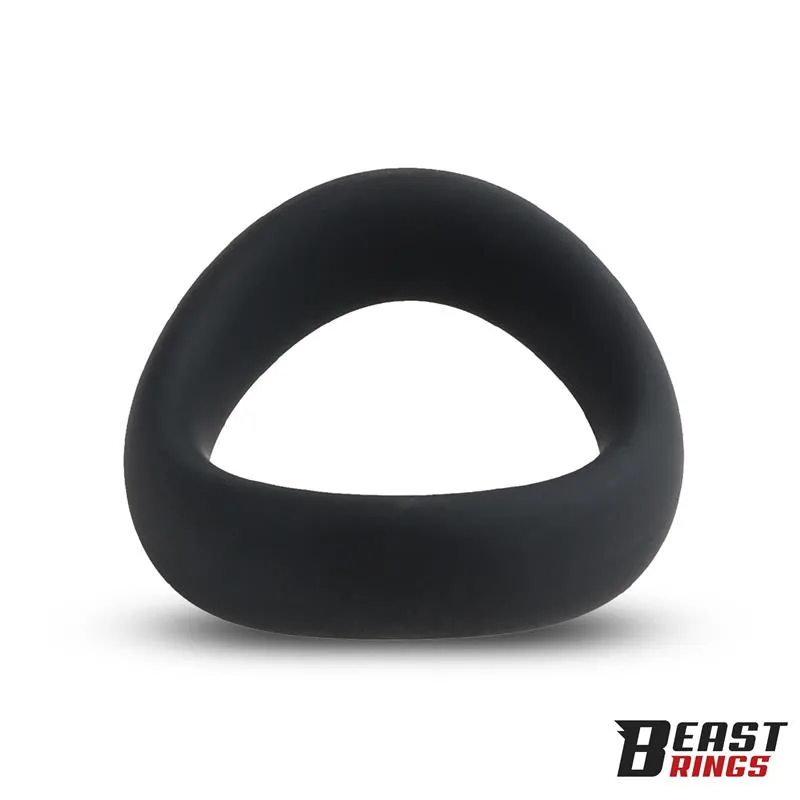 Anel Peniano em Silicone Sólido Beast Rings 50 mm Tamanho L — vista 4 de 5