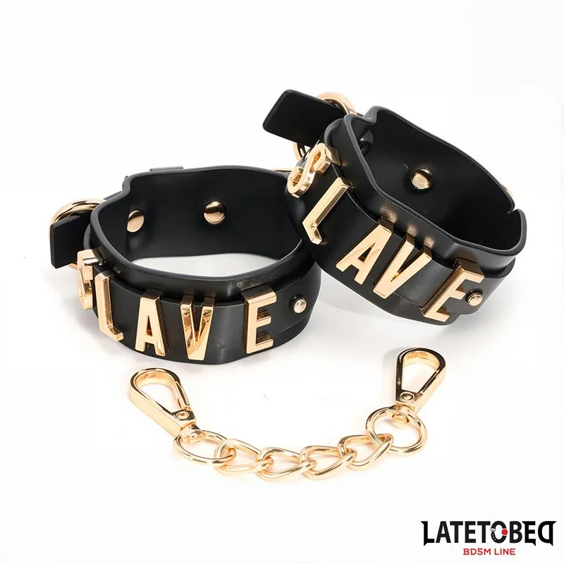 Algemas Slave com Corrente Dourada LateToBed — vista 2 de 10