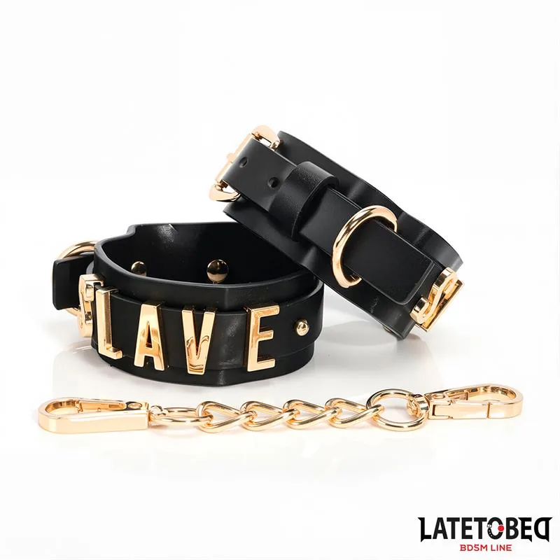 Algemas Slave com Corrente Dourada LateToBed — vista 3 de 10