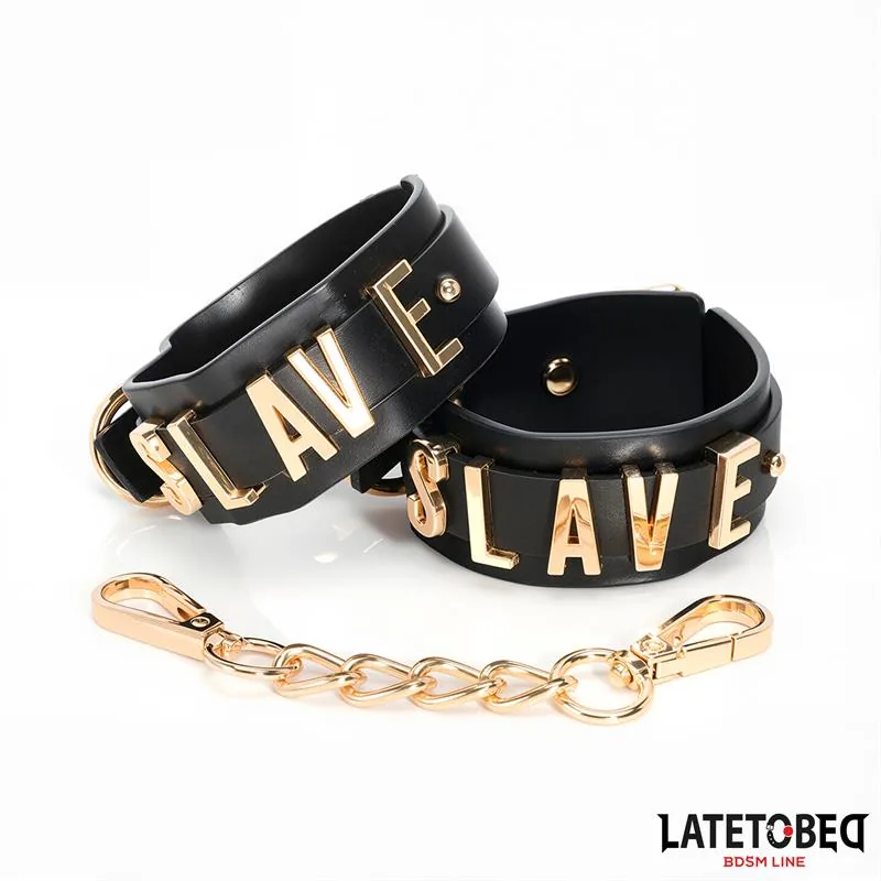 Algemas Slave com Corrente Dourada LateToBed — vista 6 de 10