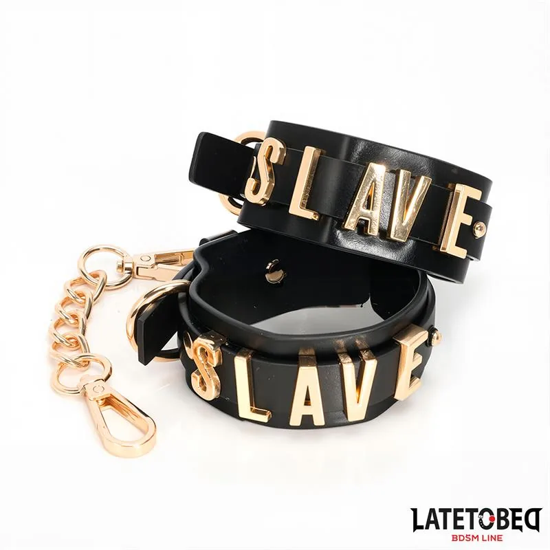 Algemas Slave com Corrente Dourada LateToBed — vista 7 de 10