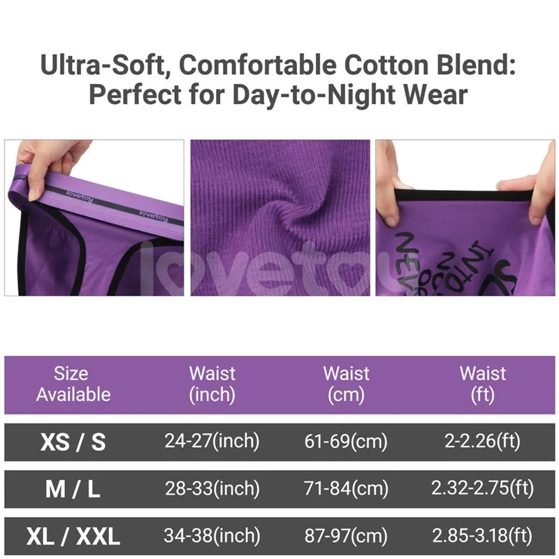 Cueca Vibratória Estampada 24-27 Lovetoy — vista 13 de 14