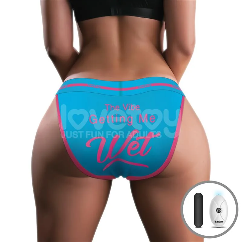 Cueca Vibratória Estampada 34-38 Lovetoy