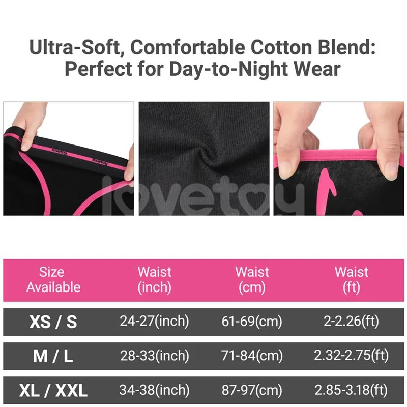 Cueca Vibratória Estampada 34-38 Lovetoy — vista 13 de 14