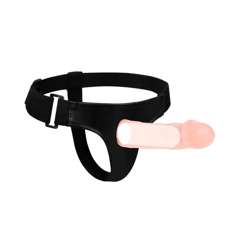 Arnês com Dildo Oco Baile 16 cm — vista 2 de 3
