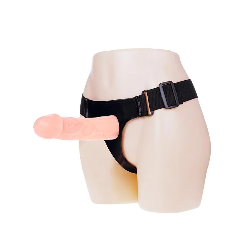 Arnês com Dildo Oco Baile 16 cm — vista 3 de 3