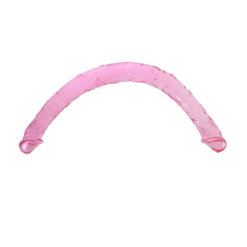 Dildo Duplo Baile Rosa 44,5 cm
