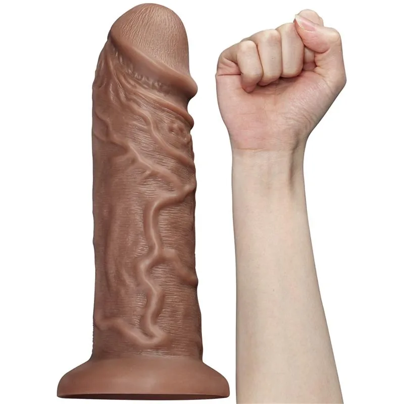 Dildo King Lovetoy Castanho 26,7 cm — vista 2 de 3