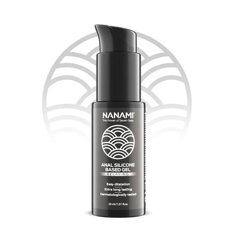 Gel Lubrificante Anal de Silicone Relaxing 30 ml Nanami
