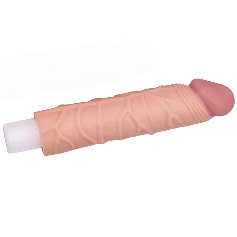 Manga Peniana Pleasure X Tender LV1051F Lovetoy 17 cm Natural — vista 3 de 6