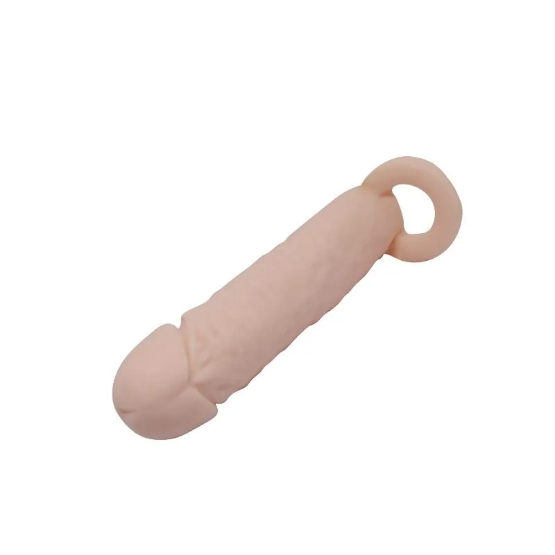 Manga Peniana Realista Baile Cor Natural 16 cm — vista 5 de 8