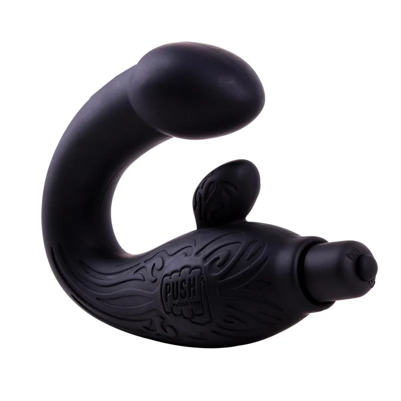 Massajador de Próstata em Silicone 29 cm Preto Chisa — vista 3 de 4