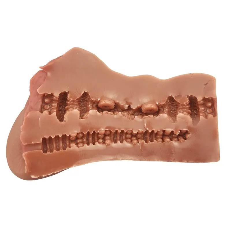 Masturbador Vagina e Ânus Emil Realista LikeTrue 16 cm — vista 3 de 3