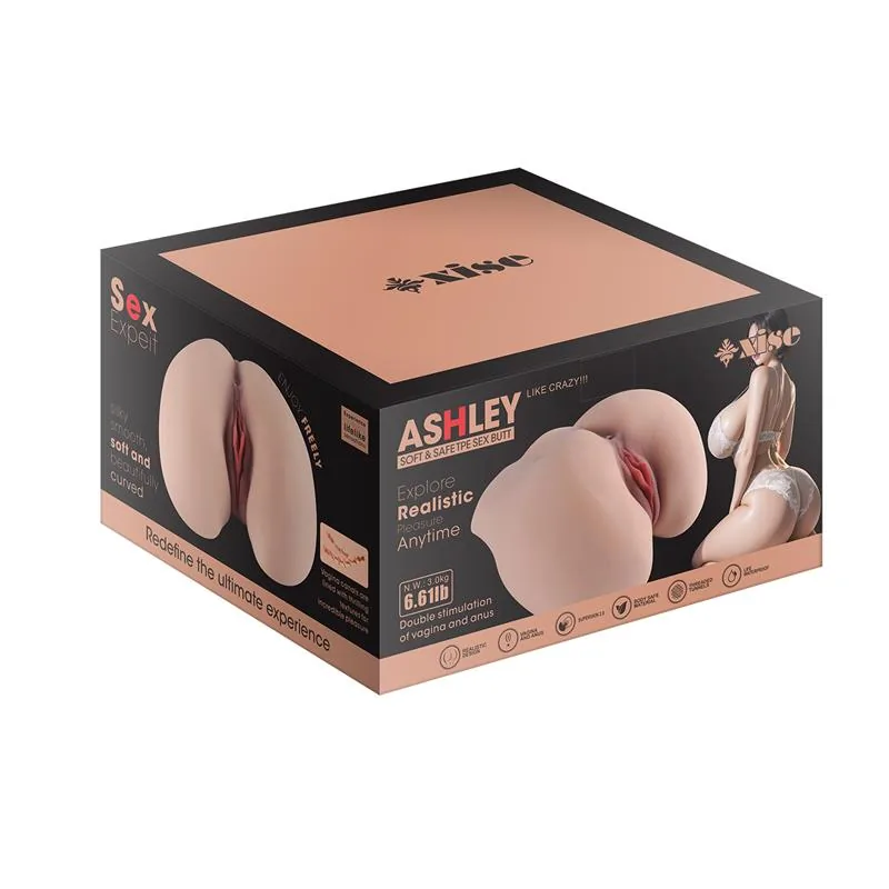 Masturbador Realista Anal Ashley 24 cm — vista 3 de 3