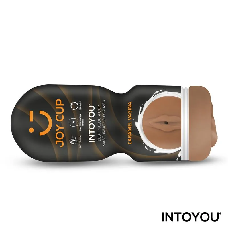 Masturbador Vagina Apaixonante Caramelo (JOY CUP) — vista 3 de 3