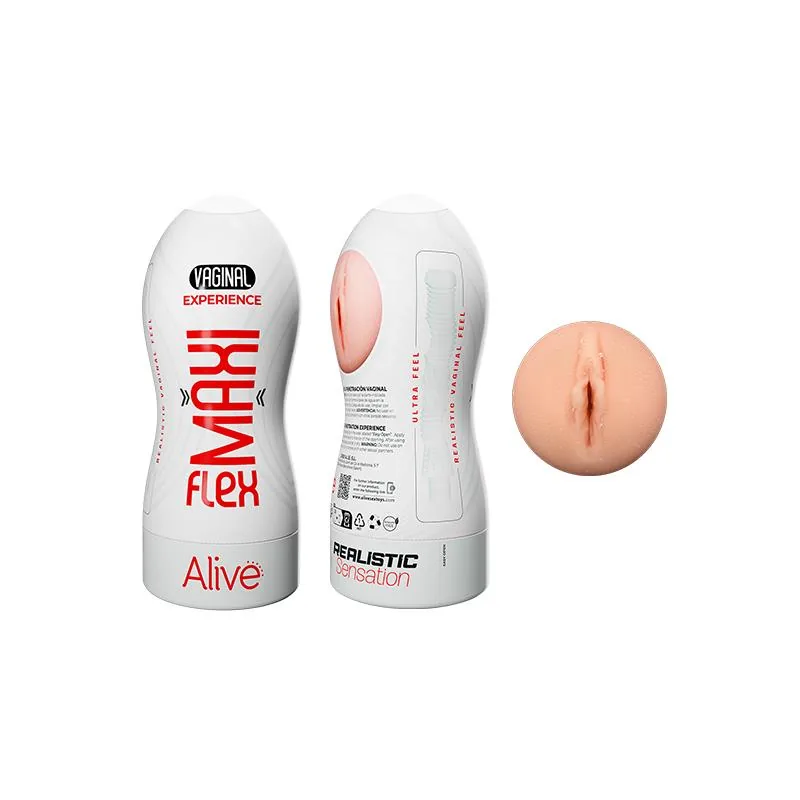 Masturbador Vaginal Maxi Realista Tam. L Alive — vista 3 de 3