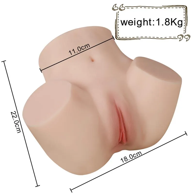 Masturbador Semi-Torso Realista Yasha Xise 1,8 kg — vista 9 de 9