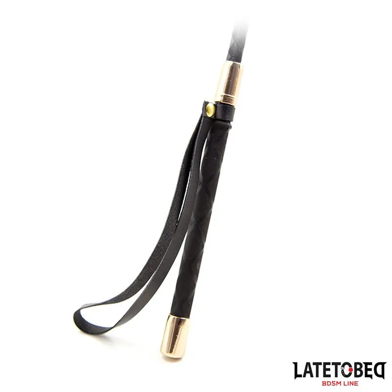 Chicote de Montar LateToBed 60 cm Preto e Dourado — vista 3 de 3