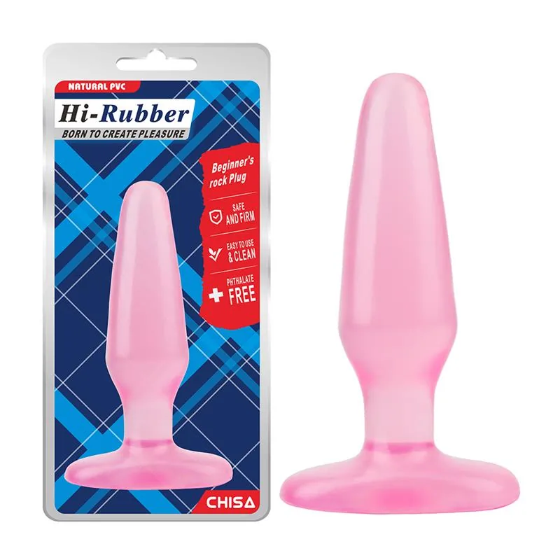 Plug Anal Beginners Rock Chisa Rosa 13,9 cm