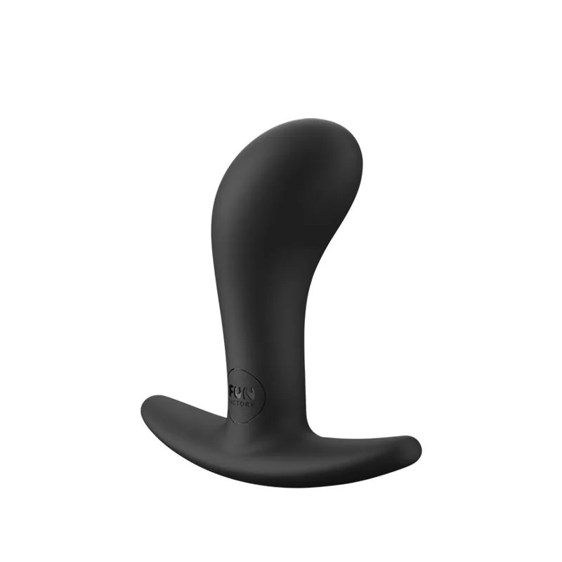 Plug Anal Bootie S Fun Factory Silicone Preto 7,9 cm
