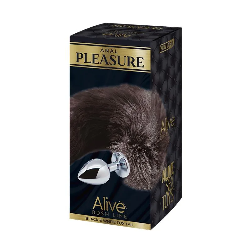 Plug Anal com Cauda de Raposa Alive Tamanho M — vista 3 de 3