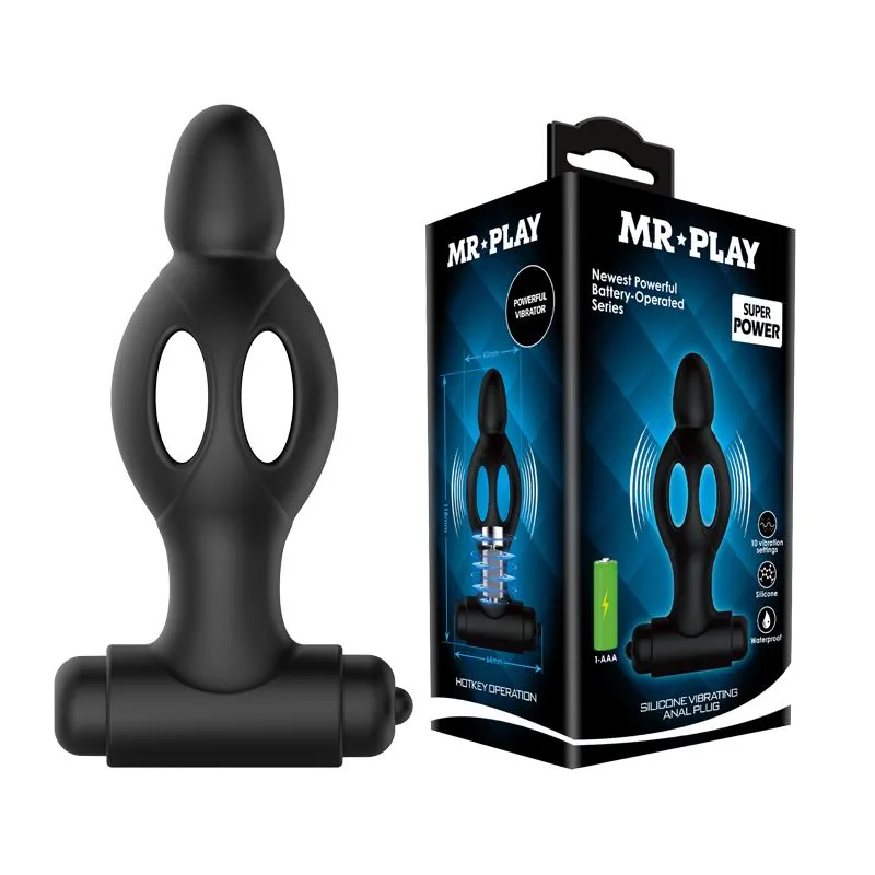 Plug Anal com Vibração Mr Play — vista 7 de 9