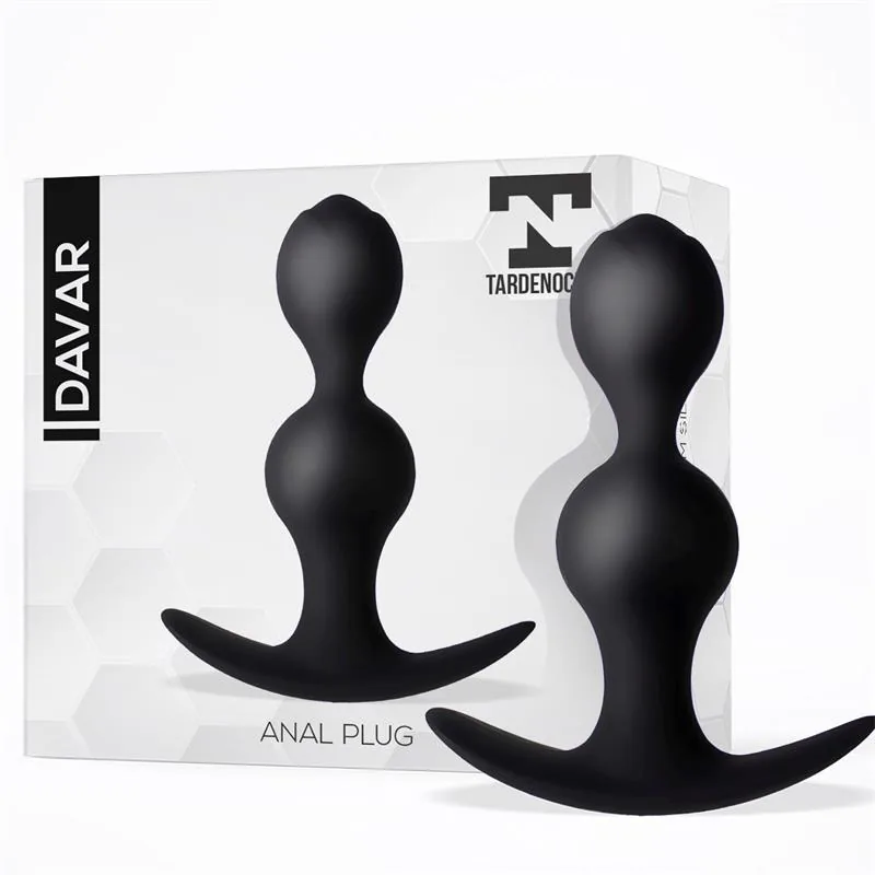 Plug Anal Davar Tardenoche Silicone 11,75 cm
