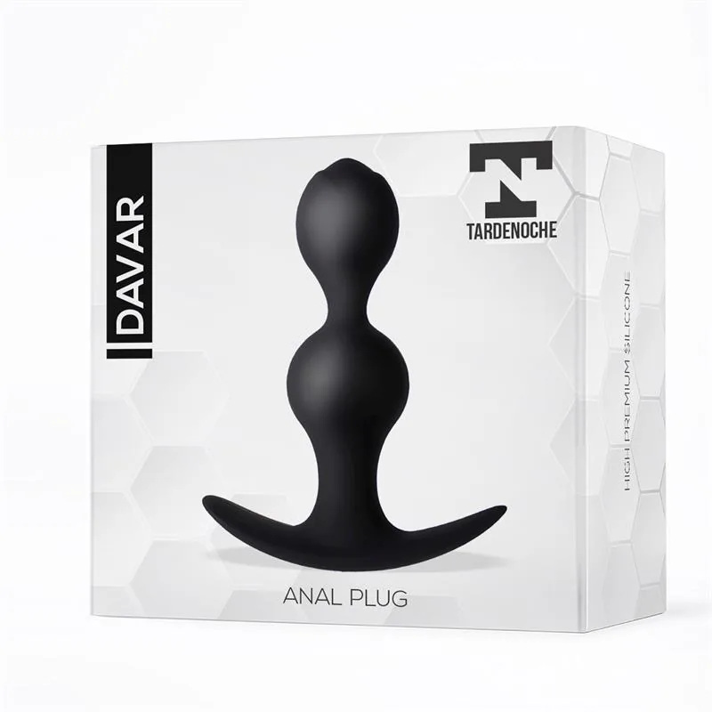 Plug Anal Davar Tardenoche Silicone 11,75 cm — vista 2 de 3