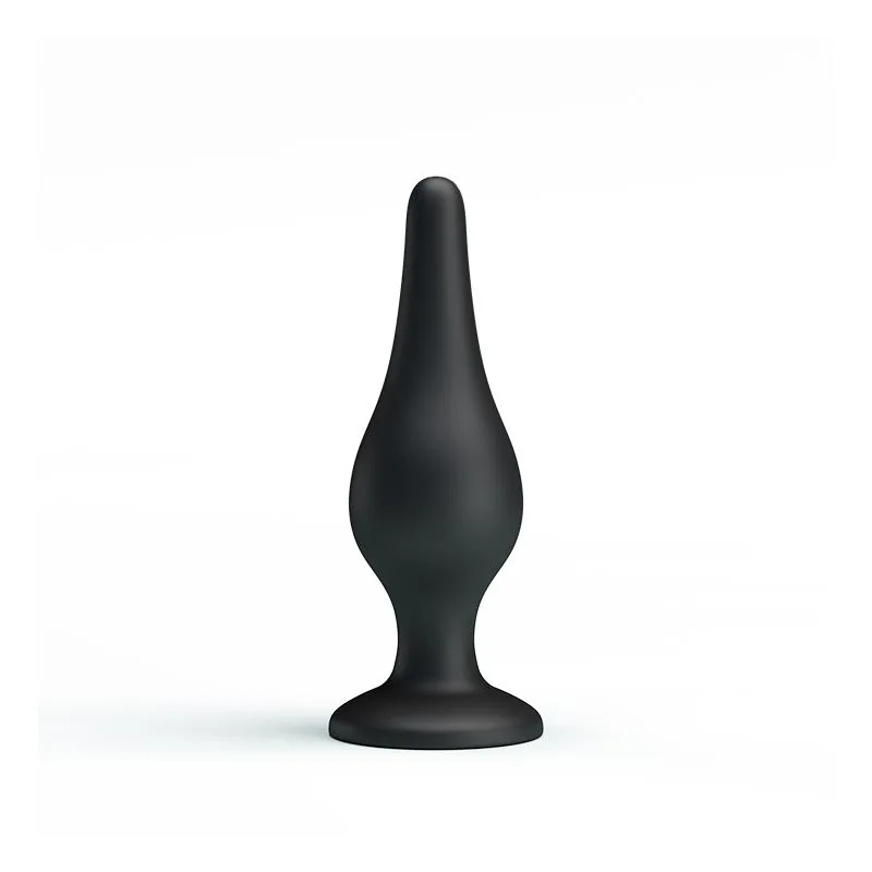 Plug Anal Pretty Love Silicone com Ventosa 14 cm