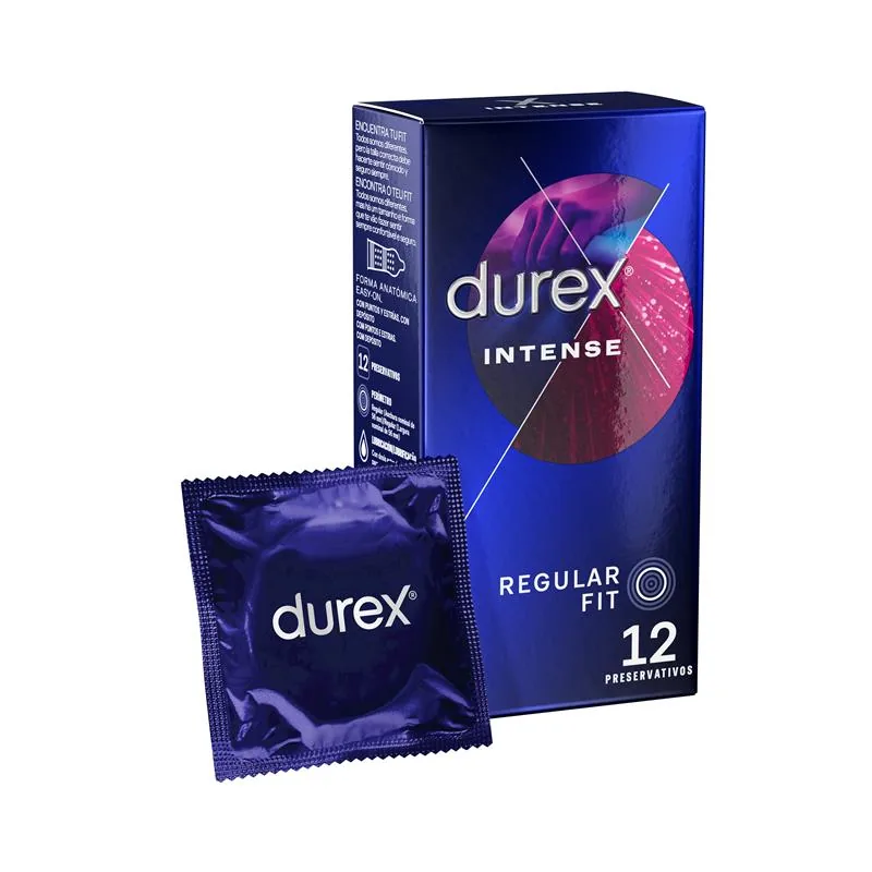 Preservativos Durex Intenso 12 unidades