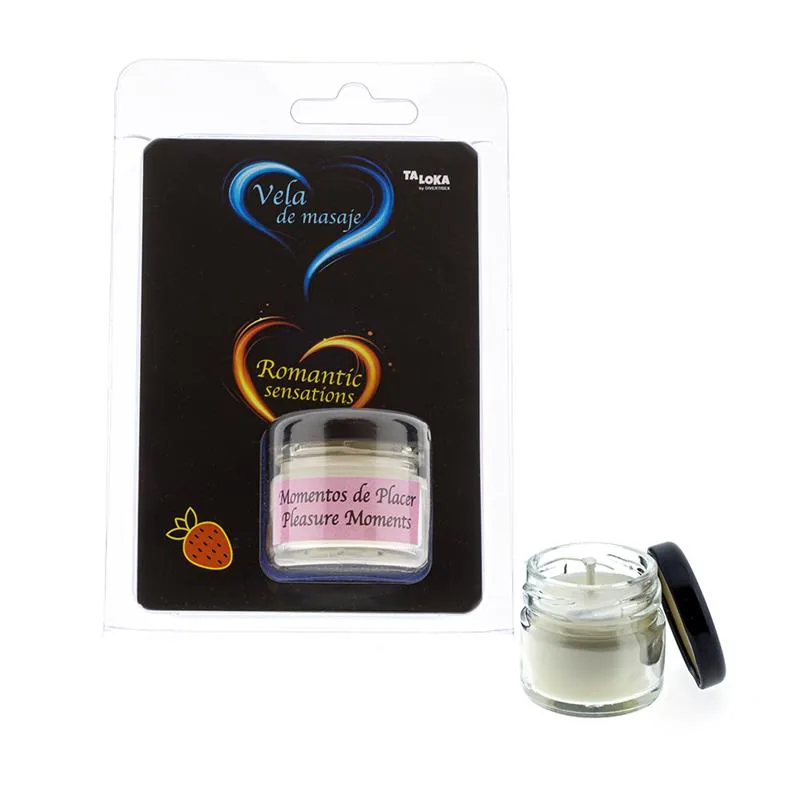 Vela de Massagem Taloka Morango 30 ml