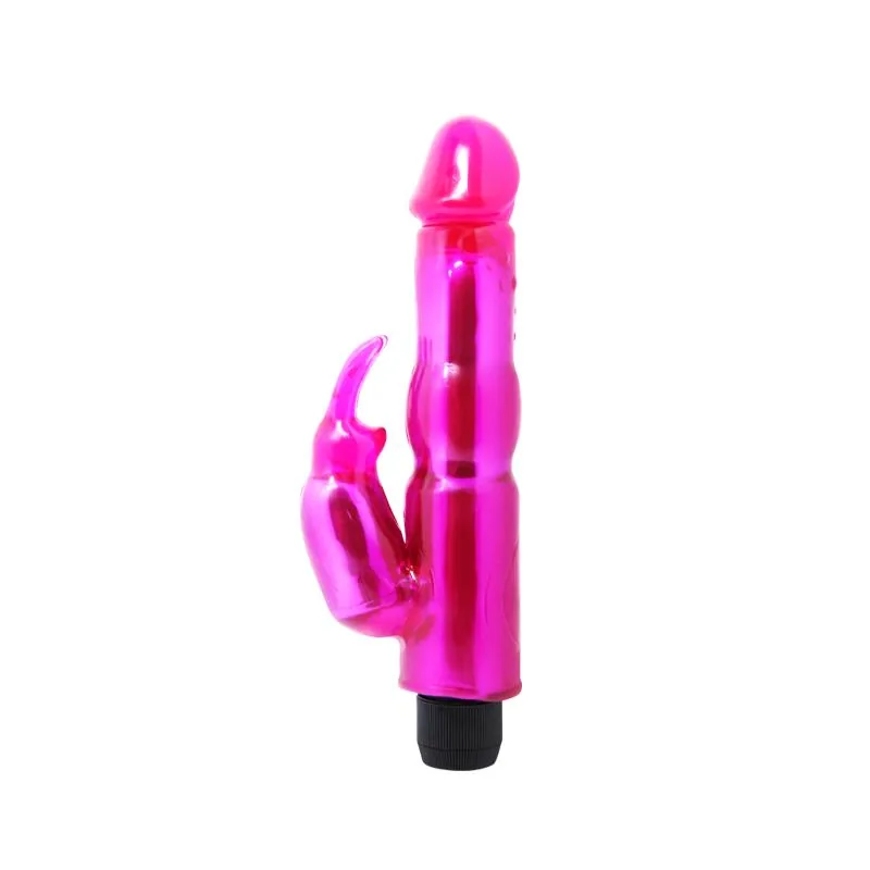 Vibrador Bolboso Baile Rosa 21 cm — vista 2 de 3