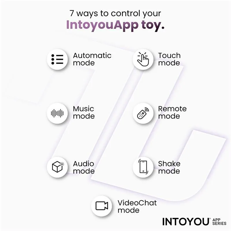 Vibrador de Dedo Laia com Aquecimento e Manga com Aplicação Lavanda InToYou — vista 12 de 17