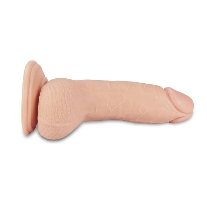 Vibrador Realista Real Extreme com Vibração Lovetoy Natural 18 cm — vista 2 de 3