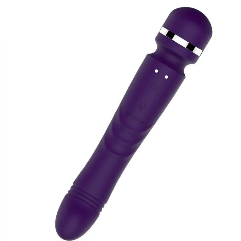 Vibrador Duplo Yoni Lilás Escuro Nalone — vista 5 de 6