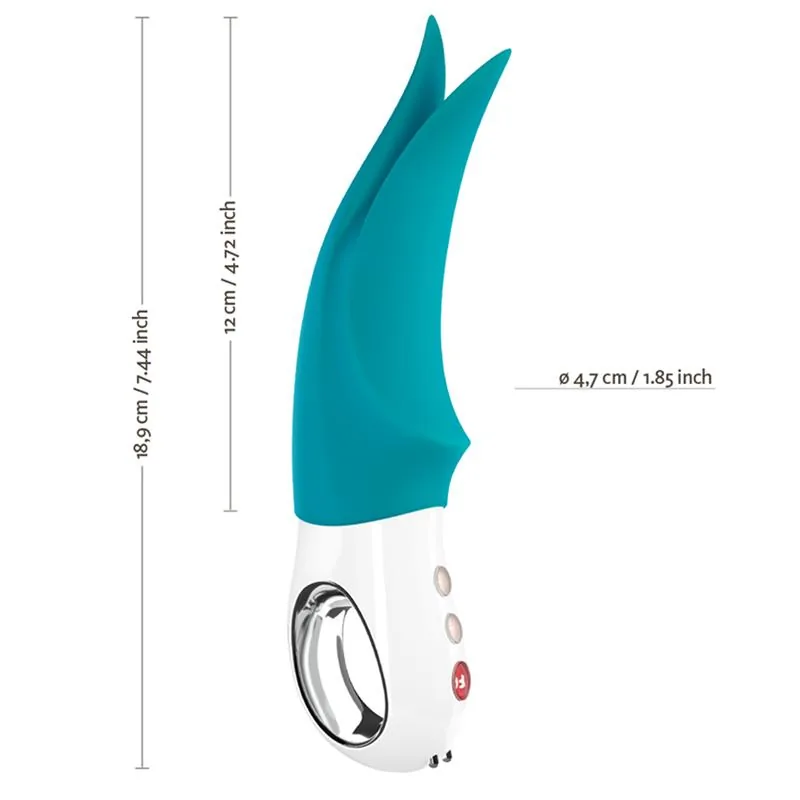Vibrador Externo Volta Azul-petróleo Fun Factory — vista 5 de 6