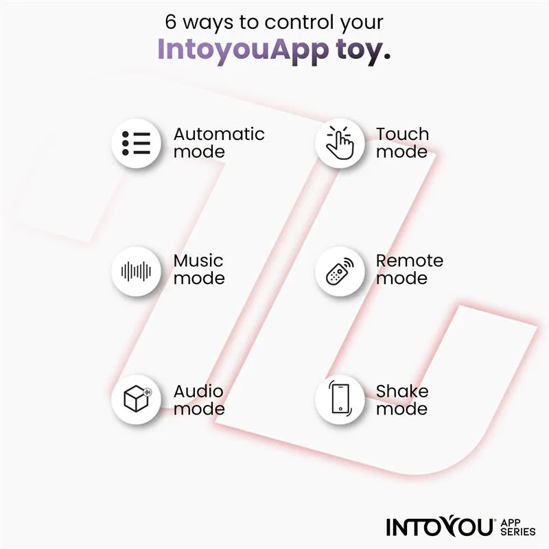 Vibrador Mouty com Função de Mordisco e Flipping com Aplicação Intoyou — vista 7 de 9