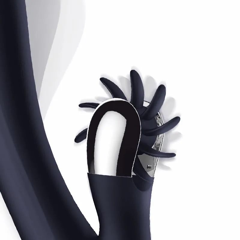 Vibrador Navyspace com Línguas Rotativas Azul InToYou — vista 3 de 5