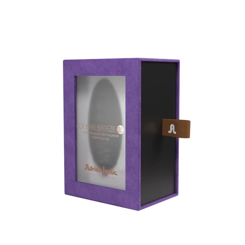Vibrador Ovo Ocean Breeze 2.0 com Comando à Distância Preto Adrien Lastic — vista 4 de 4