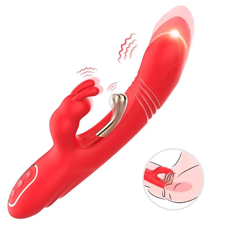 Vibrador Tickler com Coelho em Silicone Urban Sky — vista 3 de 9